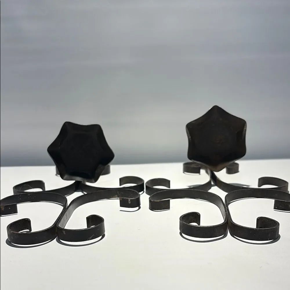 Black Metal Candle sconces